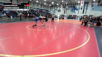 144 lbs Champ. Round 1 - Jackson Kowalski, Mountain Empire vs Alejandro Gonzalez, Chula Vista