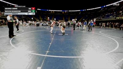 142 lbs Final - Geanna Lemke, Pine Grove vs Raylyn Schwoyer, Owen J. Roberts