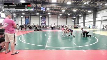 126 lbs Rr Rnd 3 - Lucia Crossken, PA DXI Elite vs Kailey Benson, SheKong