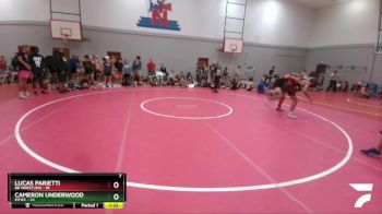 152 lbs Round 5 (6 Team) - Lucas Parietti, BB Wrestling vs Cameron Underwood, MPWC