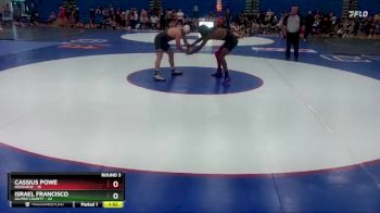 175 lbs Round 4 (4 Team) - Israel Francisco, Gilmer County vs Cassius Powe, Rossview