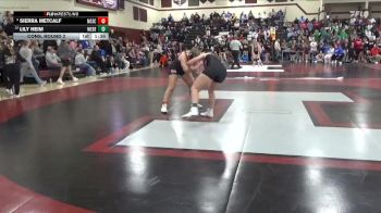 145 lbs Cons. Round 2 - Sierra Metcalf, North Scott vs Lily Heim, West Delaware