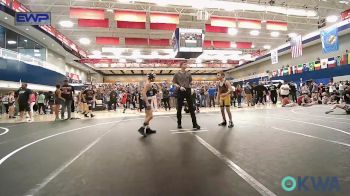 76 lbs Consi Of 4 - Brennan Gray, Midwest City Bombers Youth Wrestling Club vs Nolan Hendrix, Husky Wrestling Club