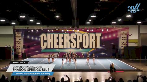 Sharon Springs Falcons - Sharon Springs Blue [2023 L1 Performance Rec - 10Y (NON) Day 2] 2023 CHEERSPORT Atlanta Classic & US All Star Prep Nationals