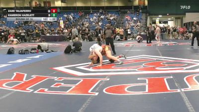 285 lbs Round Of 16 - Zane Taliaferro, GA vs Kameron Hazelett, IN