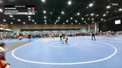 48-51 lbs Round 1 - Jayvion Santos, Buckaroo Wrestling Club vs Rio Martinez, Douglas County Grapplers WC