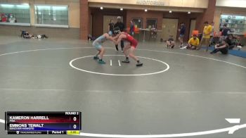 100 lbs Round 2 - Kameron Harrell, PWA vs Emmons Tewalt, Hanover Hawkeye