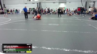 175 lbs Placement (4 Team) - Weylan OConnell, New England Gold vs Louis Soracco, South Side WC Blue