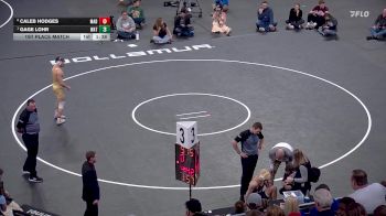 1st Place Match - Gage Lohr, Watertown vs Caleb Hodges, Madison