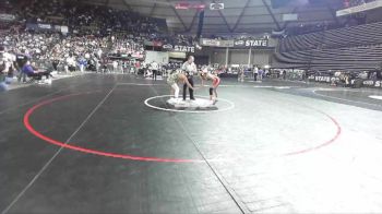 2A 113 lbs Quarterfinal - Chris Lopez, Burlington-Edison vs Daniel Gonzalez, Othello