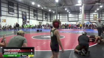 90 lbs Champ. Round 2 - William McKeithen, Great Neck Wrestling Club vs Jaxson Hackett, Police Athletic League Of Lake