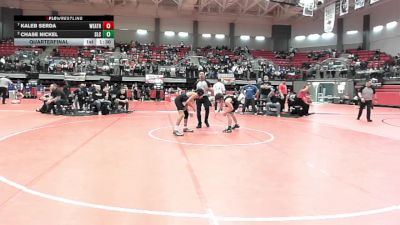 106 lbs Quarterfinal - Kaleb Serda, Weatherford vs Chase Nickel, Southlake Carroll