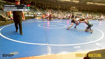 115 lbs Consi Of 8 #1 - Jackson Smith, Lions Wrestling Academy vs Quentin Jackson, SlyFox Wrestling Academy