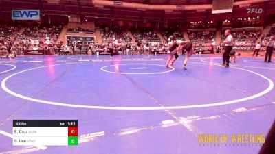 100 lbs Round Of 32 - Elissa Cruz, Scrap Yard Training vs Sophia Lee, Seymour Youth Wrestling Club