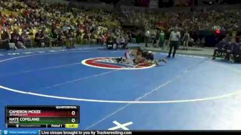 138 lbs Quarterfinal - Cameron McKee, Jefferson City vs Nate Copeland, Neosho
