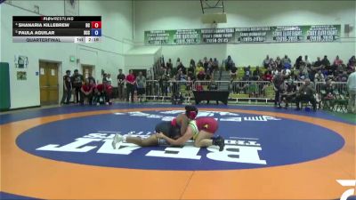 180 lbs Quarterfinal - Paula Aguilar, Sacramento City College vs Shanaria Killebrew, Bakersfield College