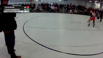 116 lbs Champ. Round 1 - Killian Scherbarth, Nebraska vs Talyn Meyer, Randolph