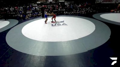 113 lbs Julius Mark Villamil, SDIKWA - San Diego-Imperial Kids Wrestling Association vs Ryu Davis, SJWA - San Joaquin Wrestling Association