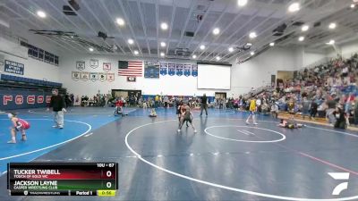 67 lbs Cons. Round 4 - Jackson Layne, Casper Wrestling Club vs Tucker Twibell, Touch Of Gold WC