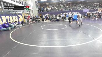 190 lbs Champ. Round 1 - Ethan Stake, Missoula Sentinel vs Tyson Scheel, Gallatin