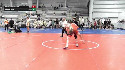 160 lbs Rr Rnd 1 - Charlie Lussier, MetroWest United Lightning - HSB vs Reese Hite, 4M Strength - HSB