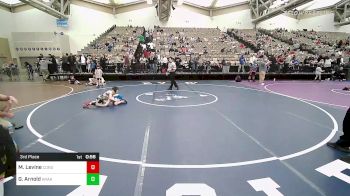 56-B lbs 3rd Place - Michael Levine, Cordoba Trained vs Gavin Arnold, Kraken