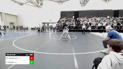 154-H lbs Round Of 32 - Michael Damerjian, Moorestown vs Cole Pettet, AMERICAN MMA AND WRESTLING
