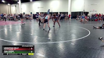 190 lbs Placement (16 Team) - Finn Hanna, Team Delaware vs Johnathan Kelly, Team STL Orange