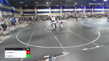 120 lbs Round Of 64 - Angel Casillas, Mingus Mountain WC vs Cody Highfill, Douglas