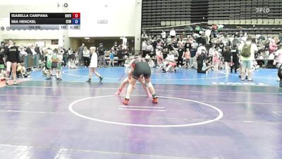 122 kg Rr Rnd 1 - Isabella Campana, Bayside Baddies - Girls vs Mia Henckel, Cordoba Trained (Tidal Force Girls)