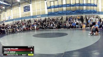 126 lbs Semis & Wb (16 Team) - Hunter Mallory, Lowell vs Oscar Garcia, Franklin Community