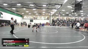 138 lbs Cons. Round 7 - Hagen Blanck, Paola High School vs Brady Laughlin, Eureka High School