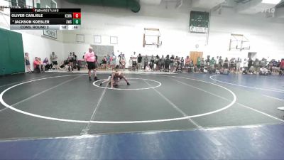 59-65 lbs Cons. Round 2 - Jackson Koesler, Sandwich Wrestling Club vs Oliver Carlisle, Roxana WC
