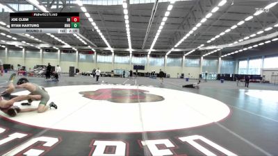 141 lbs Round 3 - Ryan Hartung, Binghamton vs Joe Clem, Sacred Heart