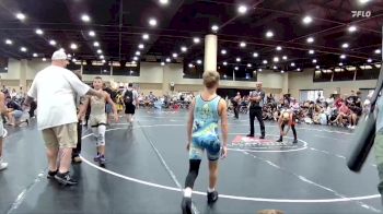 90 lbs Quarterfinal - Colton Sanders, Gulf Coast Wrestling vs Wesley Woodside, Well Trained