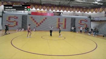 120 lbs Champ. Round 1 - Kaleb Gunter, Green River vs Levi Gale, Riverton