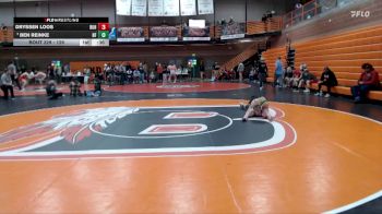 126 lbs 5th Place Match - Ben Reinke, North Fremont vs Dryssen Loos, Buhl