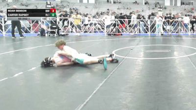 106 lbs Rr Rnd 1 - Noah Benson, University Hawks Wrestling Club - HSB vs Carter Rapsey, PA Tide - HSB