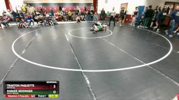 165 lbs Semifinal - Parker Beizinger, Kelly Walsh vs Traeton Paquette, Douglas
