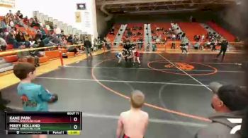 53 lbs 3rd Place Match - Kane Park, Powell Wrestling Club vs Mikey Holland, Powell Wrestling Club
