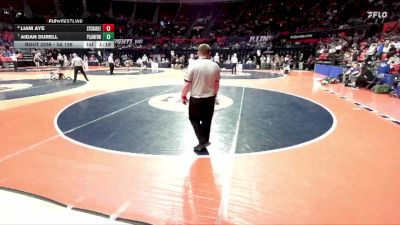 3A 126 lbs Cons. Round 3 - Liam Aye, St. Charles (East) vs Aidan Durell, Plainfield (North)