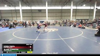 95 lbs Semifinal - Blaine Ethington, New Plymouth vs Ayden Tokita, East Idaho Elite
