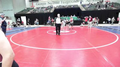 73 lbs Consi Of 8 #2 - Logan Steele, Heard County USA Takedown vs Sammie Farrow, The Storm Wrestling Center