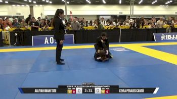 Keyla Perales Cantú vs Aaliyah Imani Tate 2026 IBJJF Jiu-Jitsu CON International