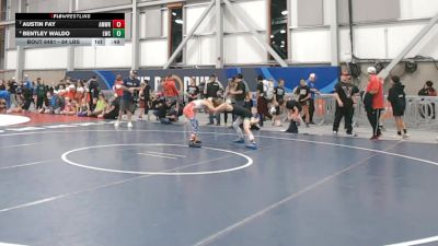 84 lbs Cons. Quarters - Bentley Waldo, Lakeland Wrestling Club vs Austin Fay, Ambush Wrestling