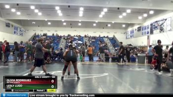 189 lbs Cons. Round 3 - Lesly Lugo, Cchs vs Olivia Rodriguez, Big Dog Ranch