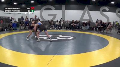 105 lbs Round 4 - Dylan Daugherty, CP Wrestling Academy vs Bradyn Tompkins, Dundee Wrestling