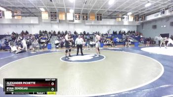 175 lbs Champ. Round 3 - Ryan Zendejas, El Toro vs Alexander Pichette, Portola