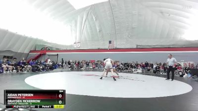 184 lbs Finals (2 Team) - Aidan Petersen, Indianapolis vs Drayden McKerrow, Kentucky Wesleyan