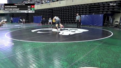 171 lbs Consolation - Jaxon Backus, Walton vs Matthew Spraut, Carlisle